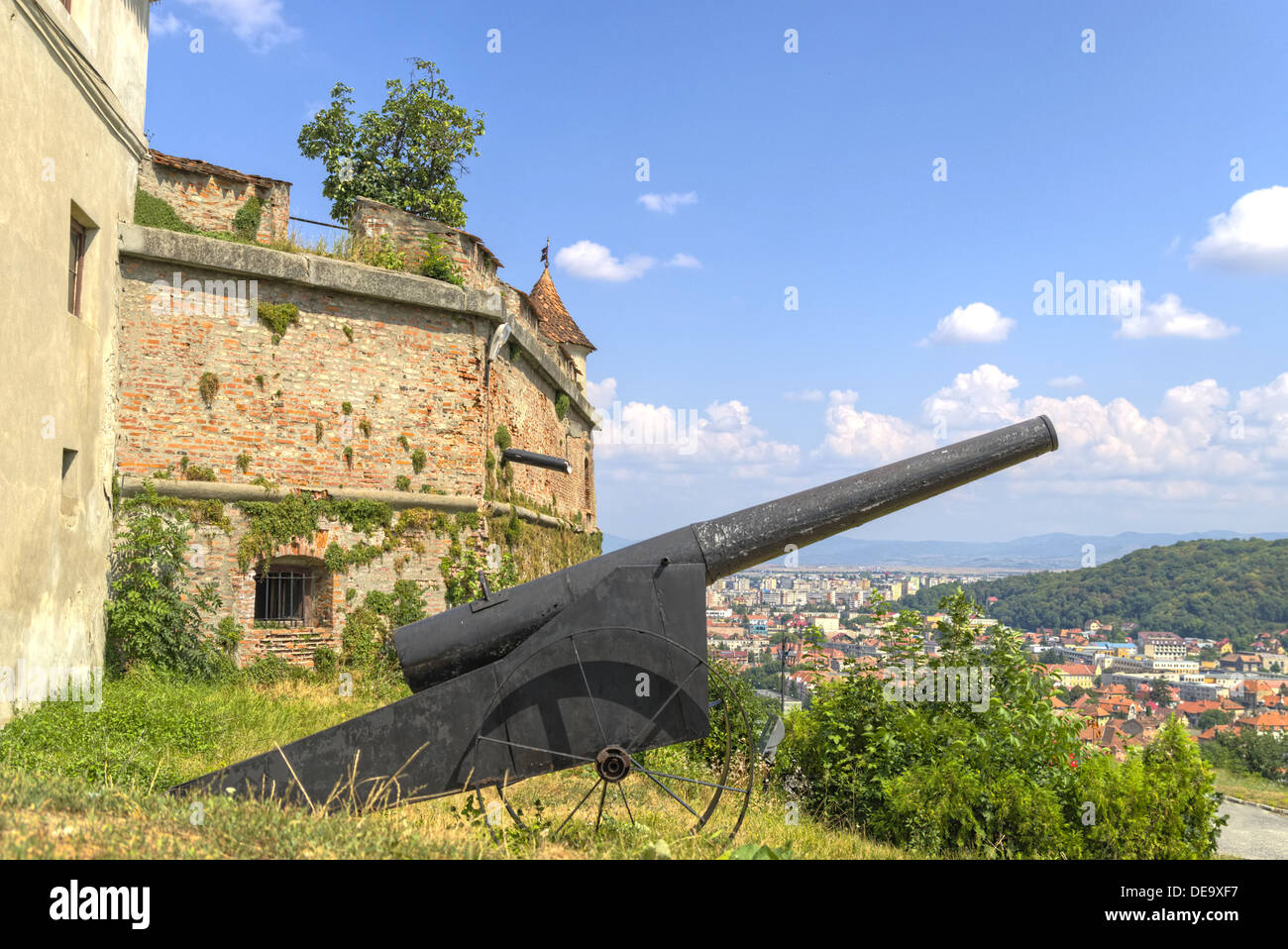 Brasov-Festung Stockfoto