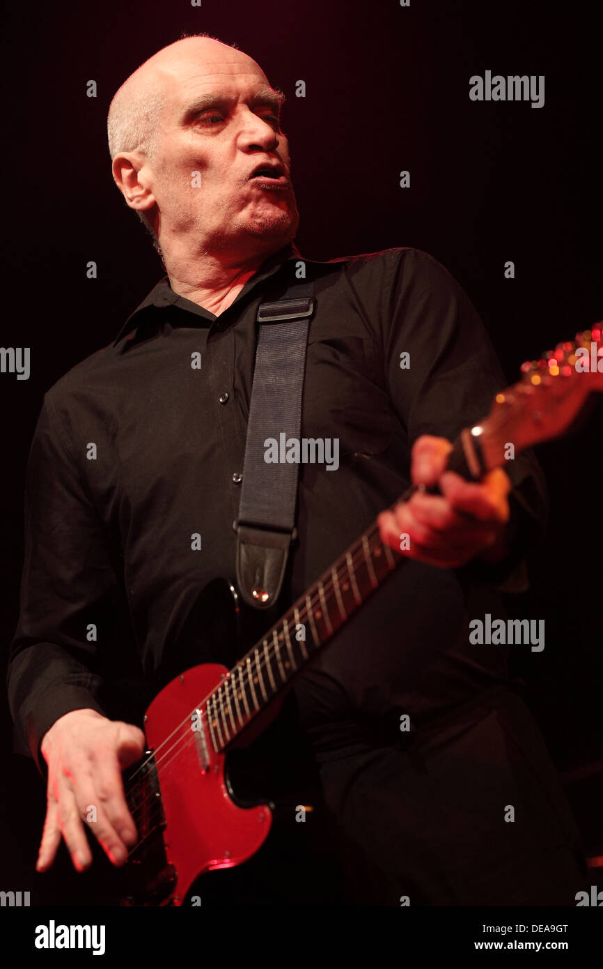 Wilko Johnson Live at Nantwich Jazz, Blues & Music Festival 2012 durchführen Stockfoto