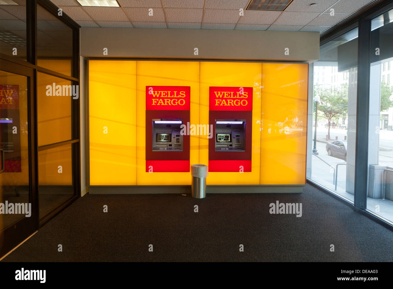 Wells Fargo ATM Stockfoto