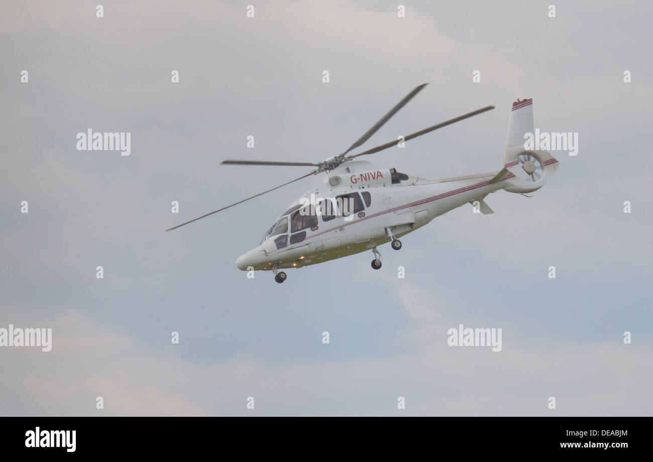 G-NIVA Eurocopter EC155B1 Abflug-Flughafen London Luton Stockfoto