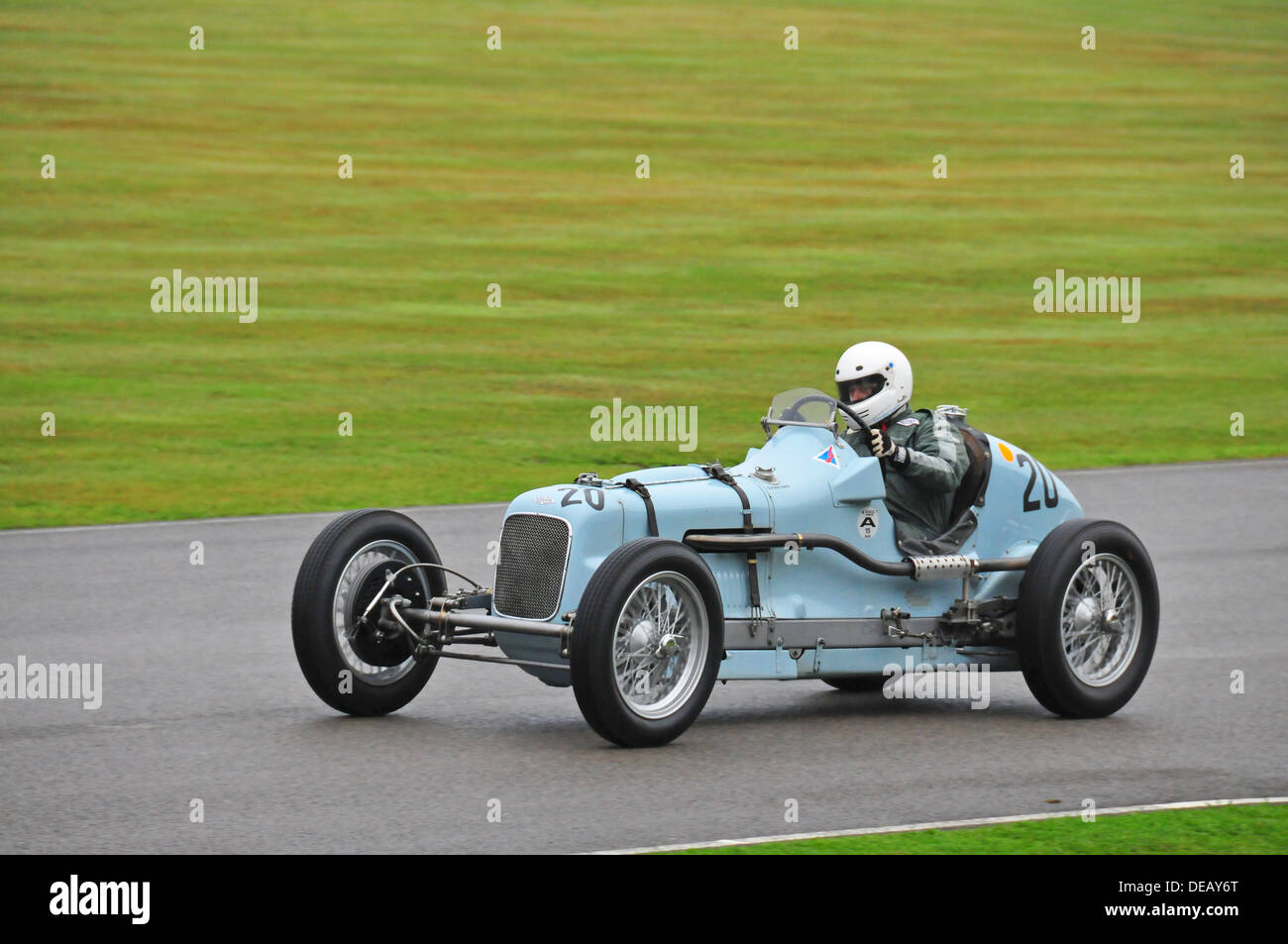 Fraser Nash Monoposto beim Goodwood Revival 2013 Stockfoto