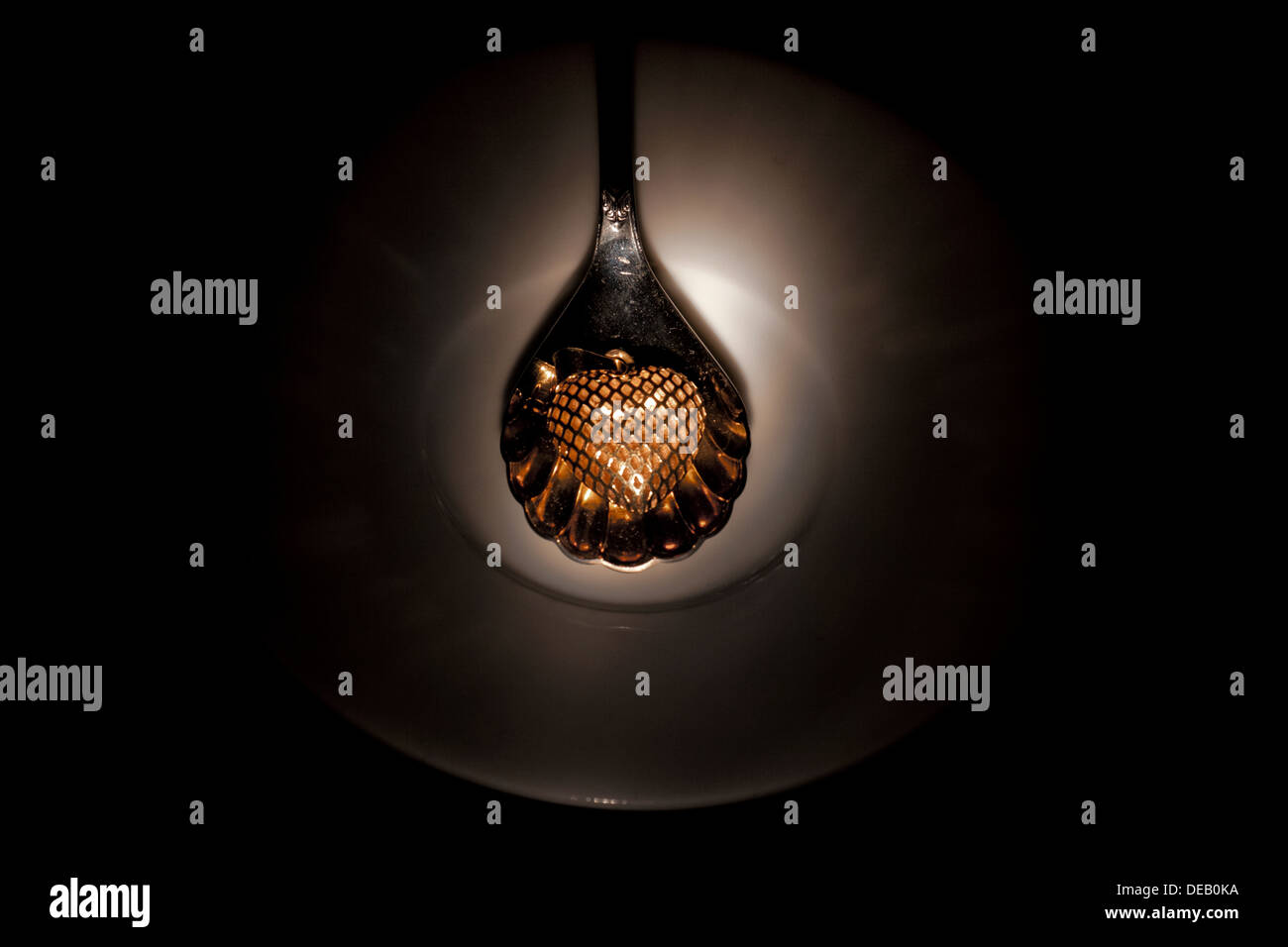 Herz der Liebe Stockfoto