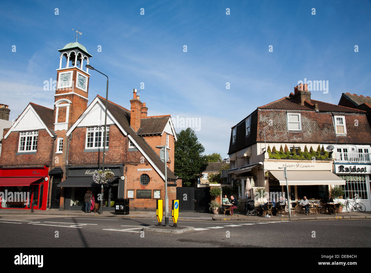 Wimbledon Village in der London Borough of Merton Stockfoto