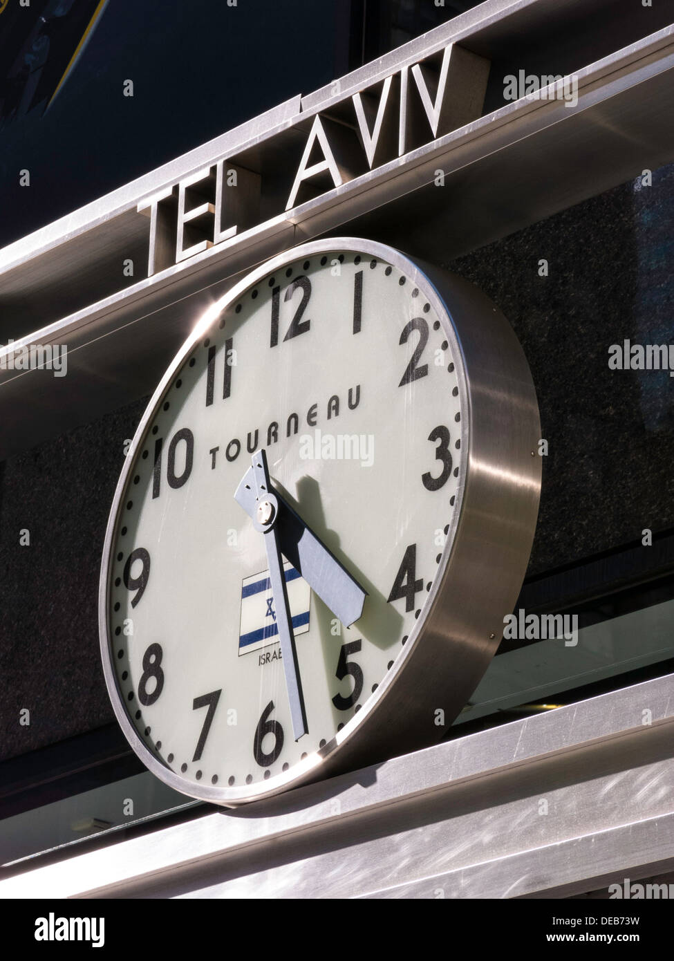 Tourneau Luxury Watch Retailer an der 12 East 57. Street in NYC 2013 Stockfoto
