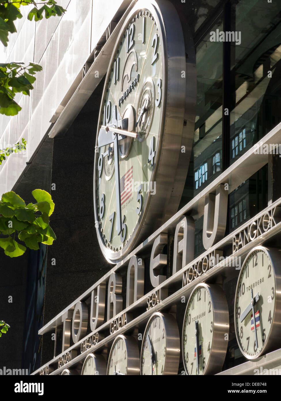 Tourneau Luxury Watch Retailer an der 12 East 57. Street in NYC, USA 2013 Stockfoto