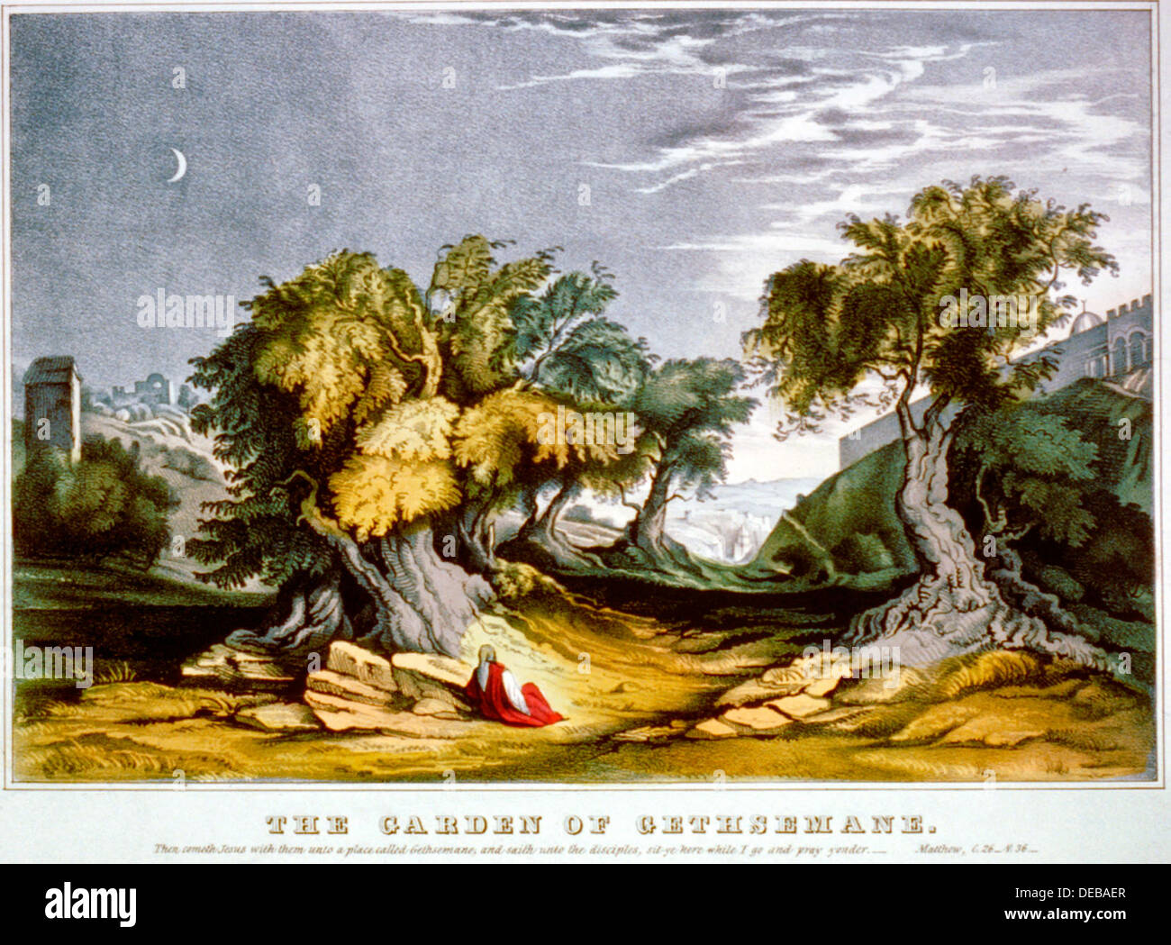 Gethsemane Jesus Stockfotos & Gethsemane Jesus Bilder Alamy