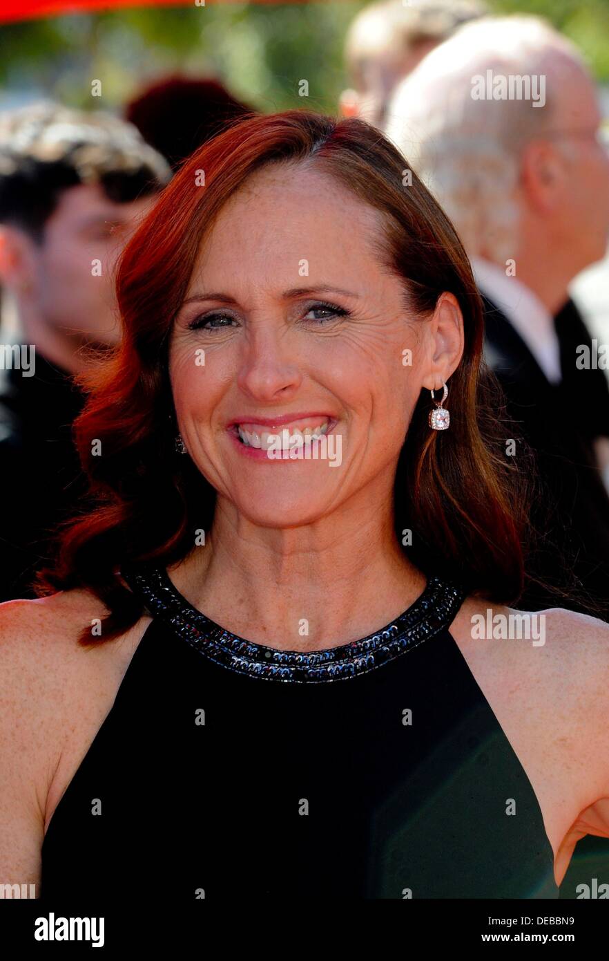 Los Angeles, CA. 15. September 2013. Molly Shannon im Ankunftsbereich für Primetime Emmy Awards: Creative Arts Awards - Ankünfte, Nokia Theatre, Los Angeles, CA 15. September 2013. © Elisabeth Goodenough/Everett Collection/Alamy Live-Nachrichten Stockfoto