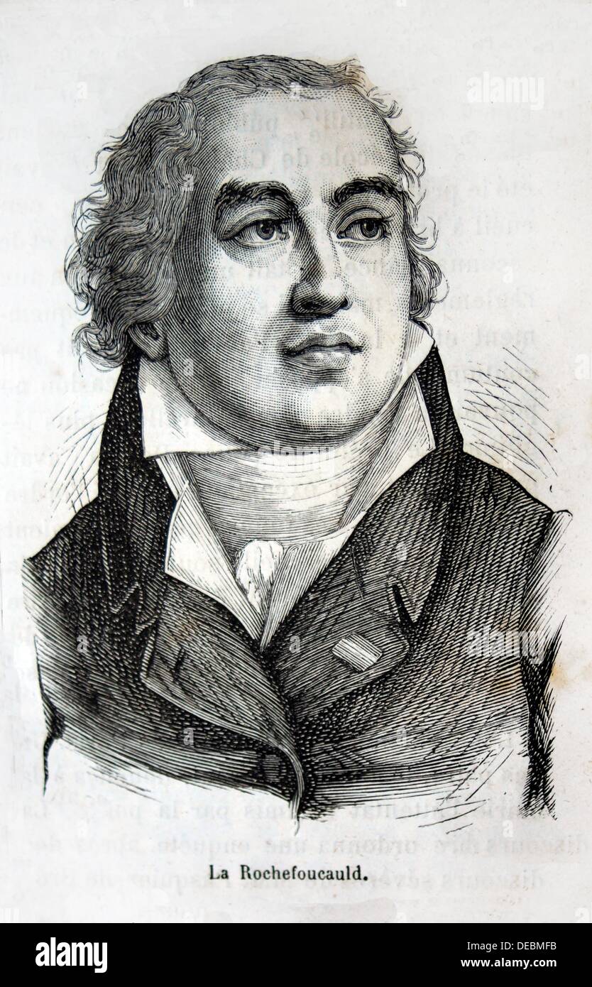 François De La Rochefoucauld Stockfotos & François De La Rochefoucauld