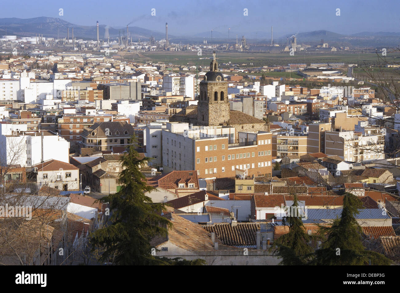 Puertollano. Provinz Ciudad Real. Spanien Stockfotografie