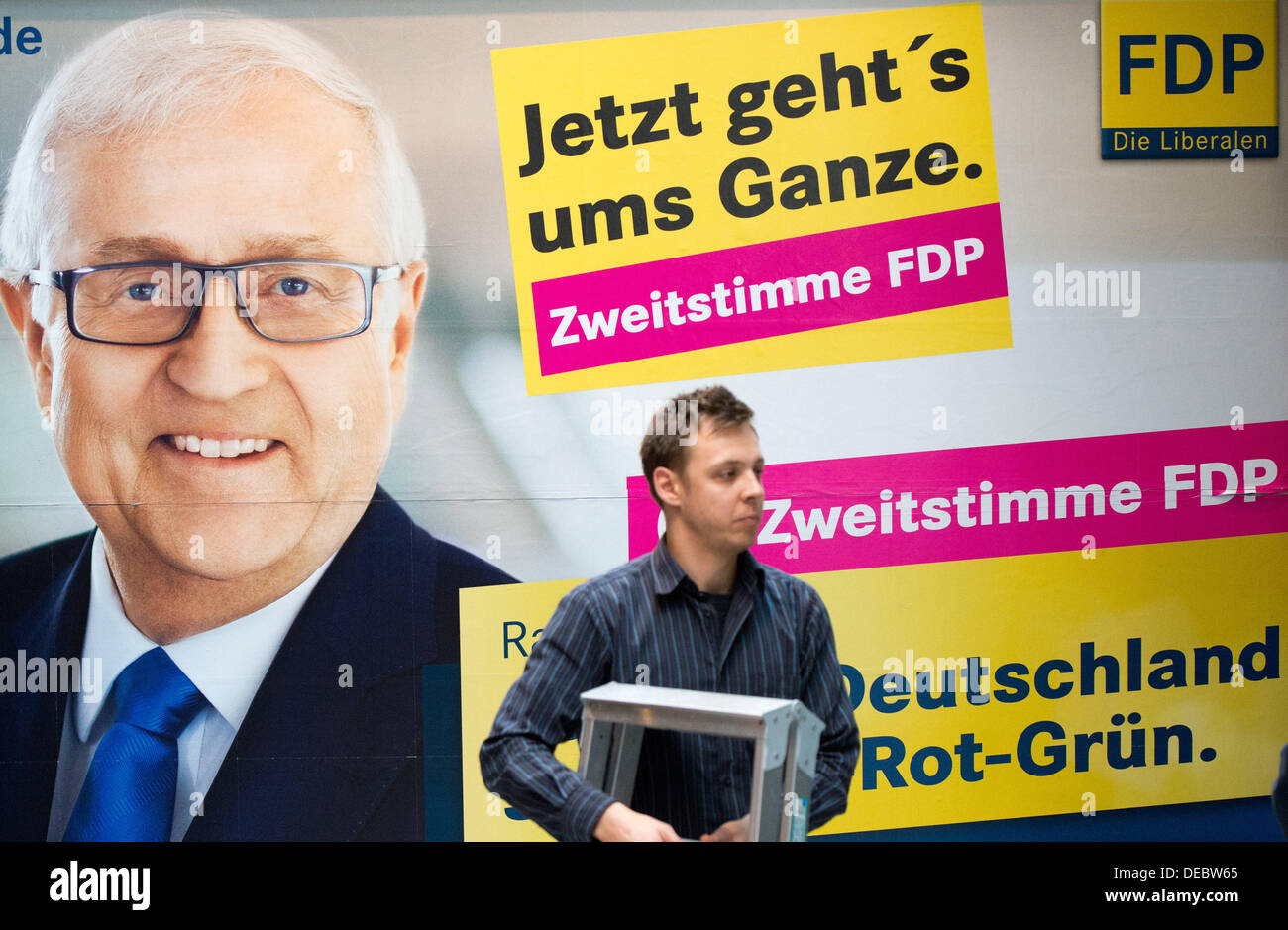 Berlin germany election poster fdp -Fotos und -Bildmaterial in hoher ...