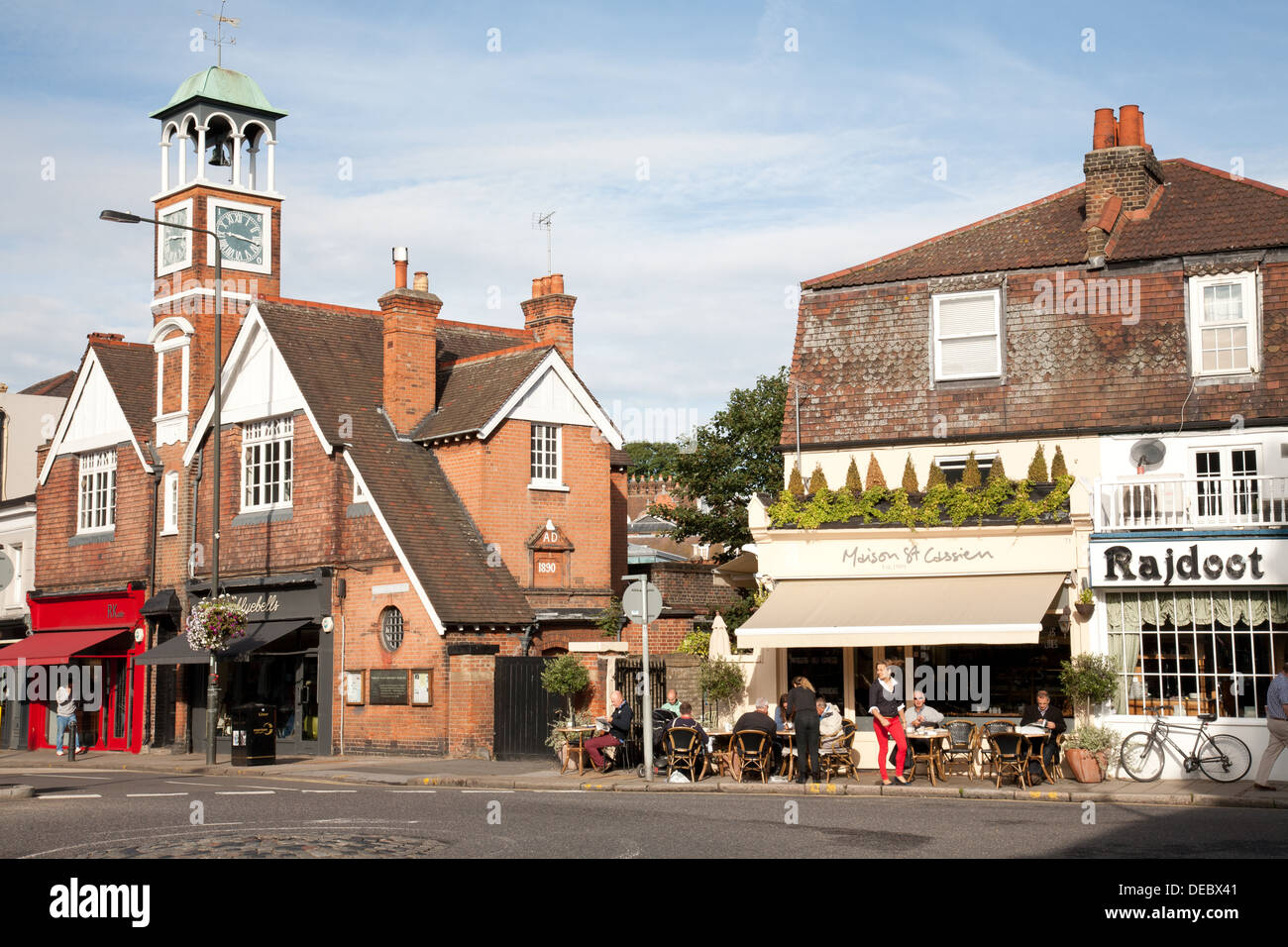 Wimbledon Village in der London Borough of Merton Stockfoto