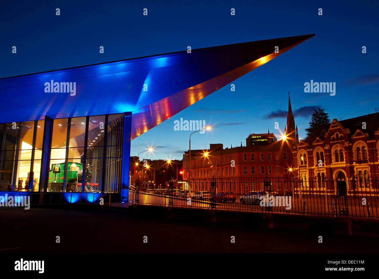 Toitu Otago Siedler Museum, Dunedin, Otago, Südinsel, Neuseeland Stockfoto