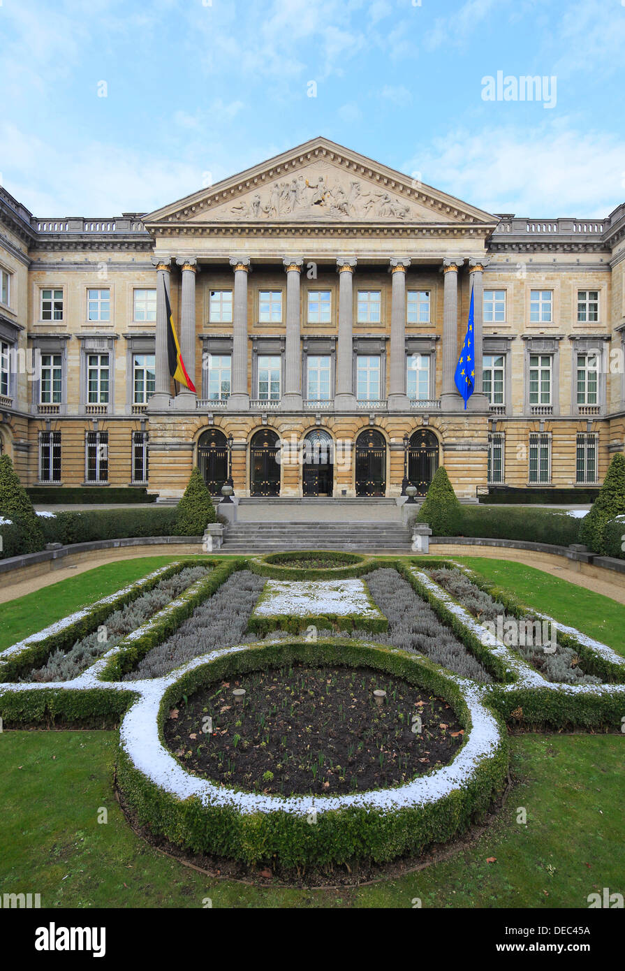 Belgischen Parlament Palast der Nation oder des Palais De La Nation, Brüssel, Region Brüssel, Belgien Stockfoto