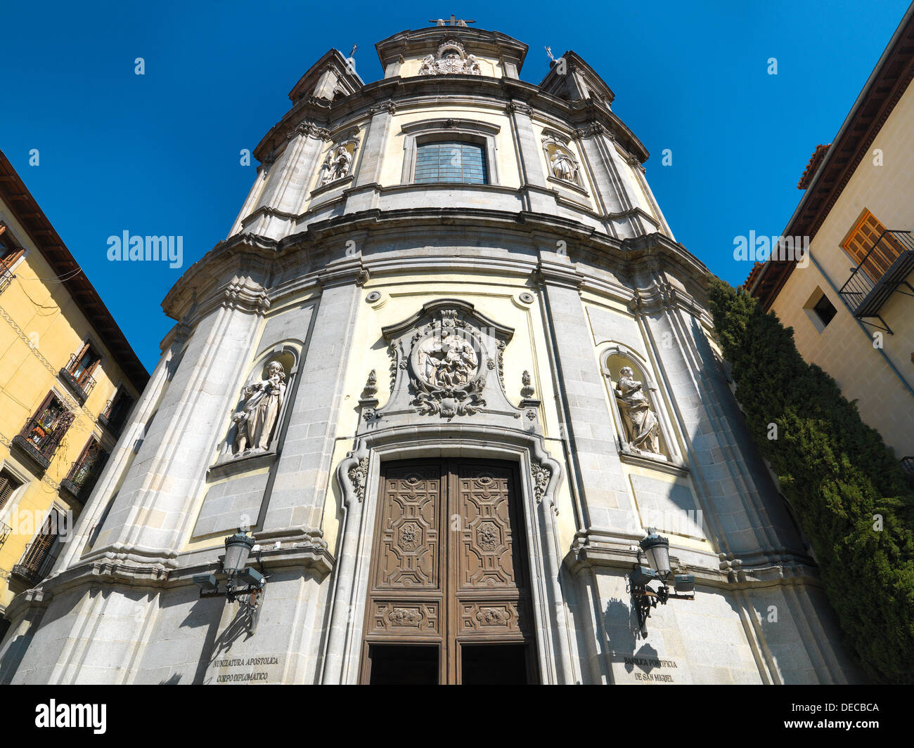 Madrid, Spanien, die Iglesia de San Miguel Stockfoto