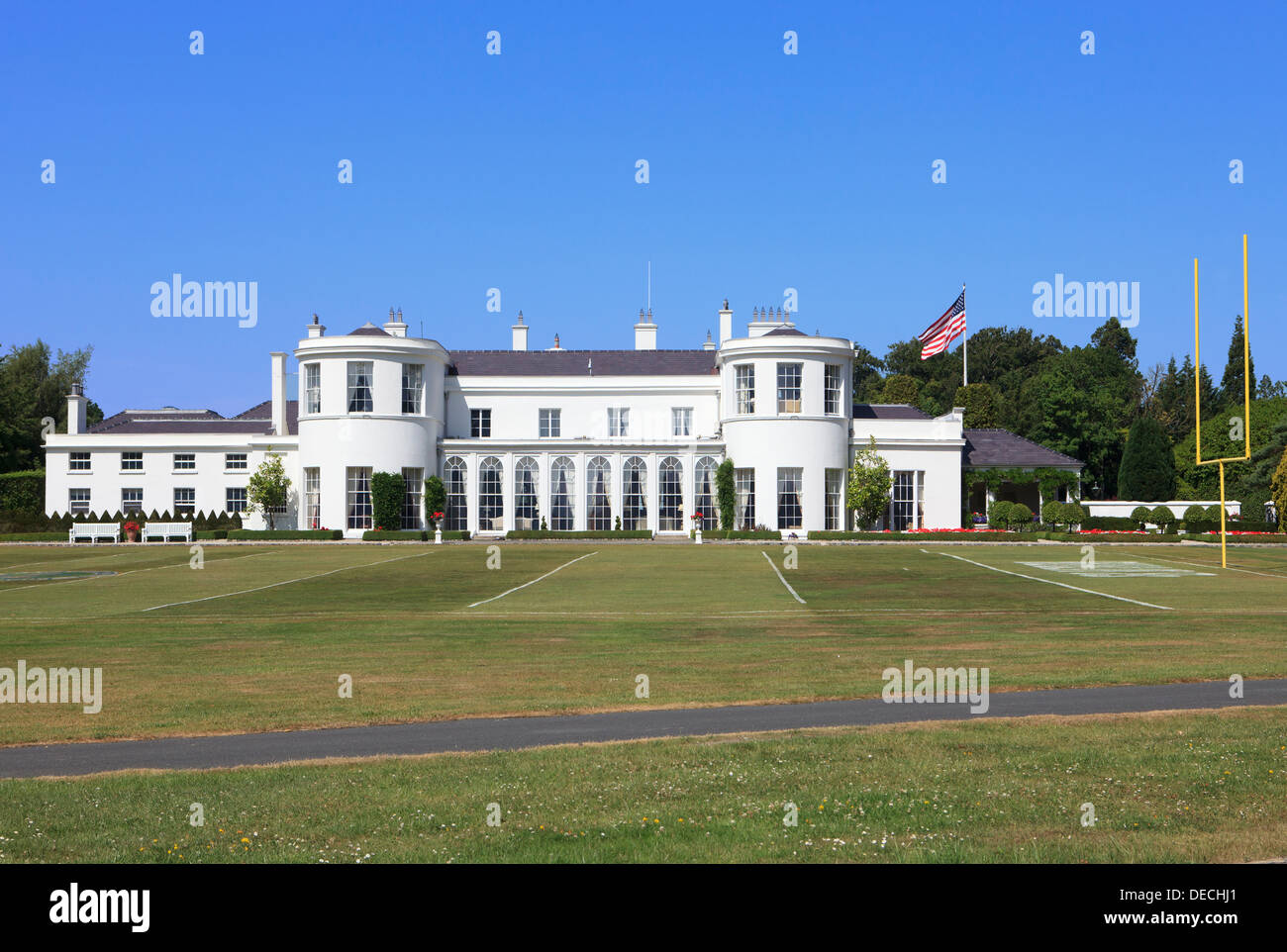Deerfield Residenz (offizielle Residenz des US-Botschafters) in Dublin, Irland Stockfoto