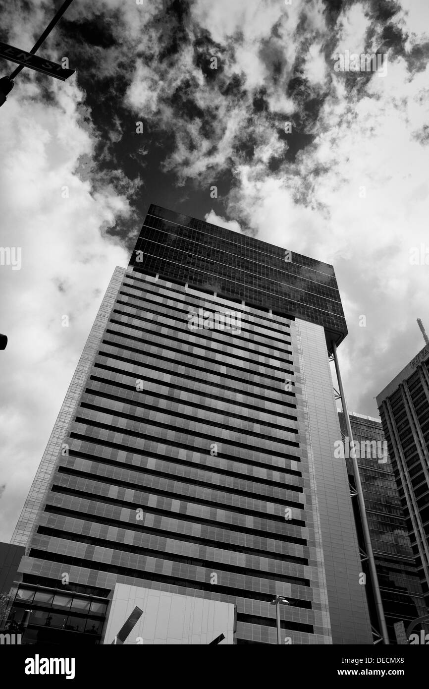 Gebäude im Central Business District von Brisbane Australien Stockfoto