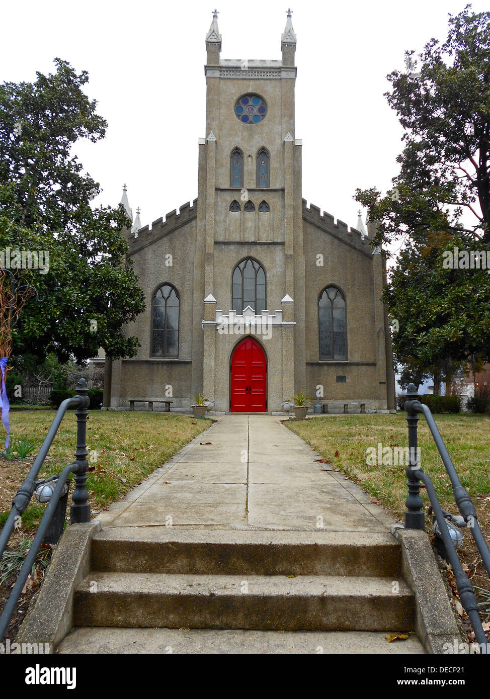 Die Christ Church im Capitol Hill Historic District von Washington, D.C. ist im National Register of Historic Places gelistet. Die Kirche ist bekannt für ihre historische Bedeutung und ihre Rolle in der Gemeinde. Stockfoto