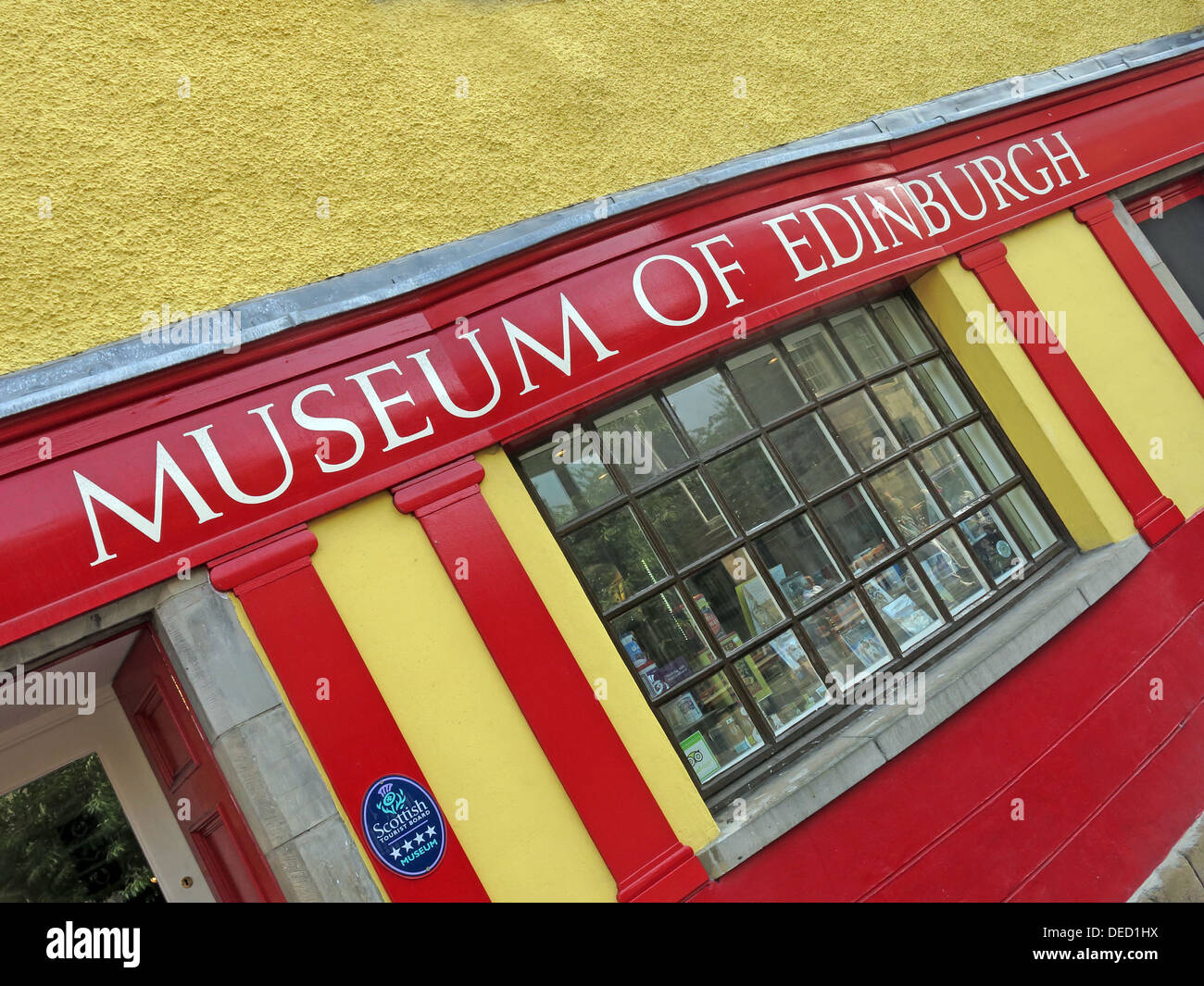 Das Museum of Edinburgh Stockfoto