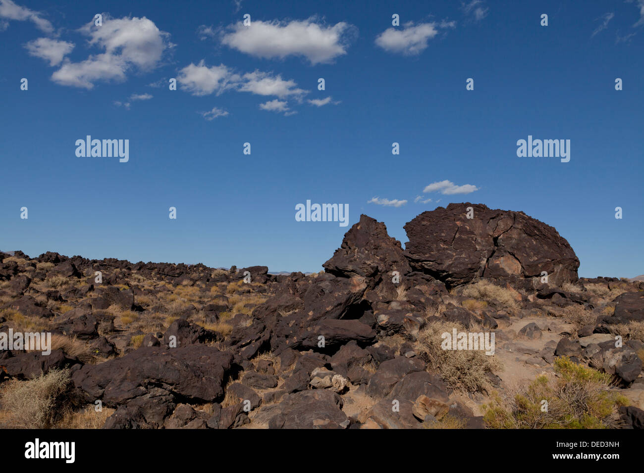 Vulkanischem Basalt Felsformation - Kalifornien USA Stockfoto