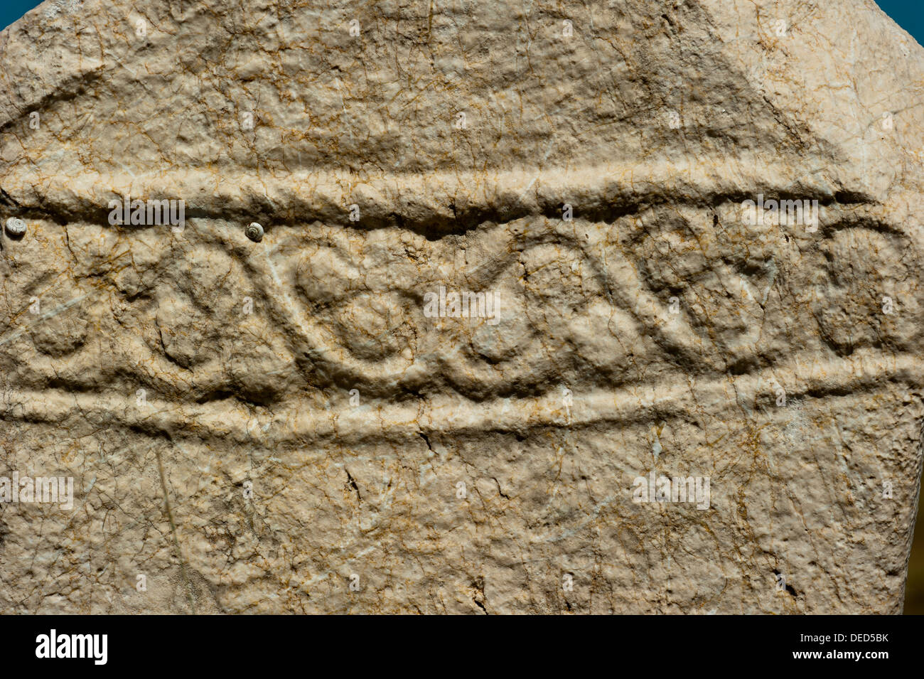 "Stecak" Nekropole von Radimlja, befindet sich in der Nähe von Stolac, Bosnien-Herzegowina, Europa. Stockfoto