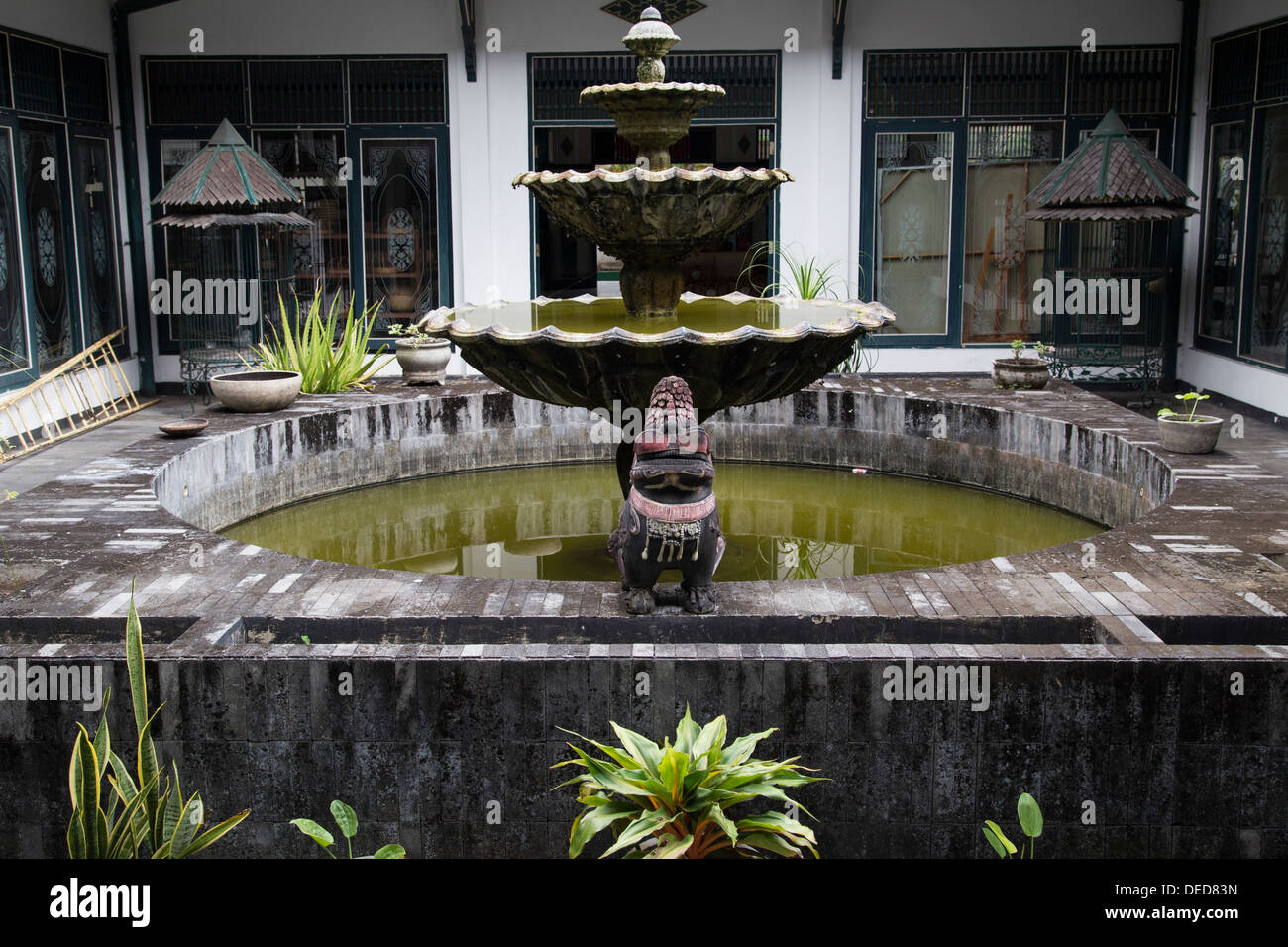 Sultan Hamengkubuwono Palast, besser bekannt als Yogyakarta Kraton. Yogyakarta-Palast ist das Zentrum der javanischen Kultur Stockfoto