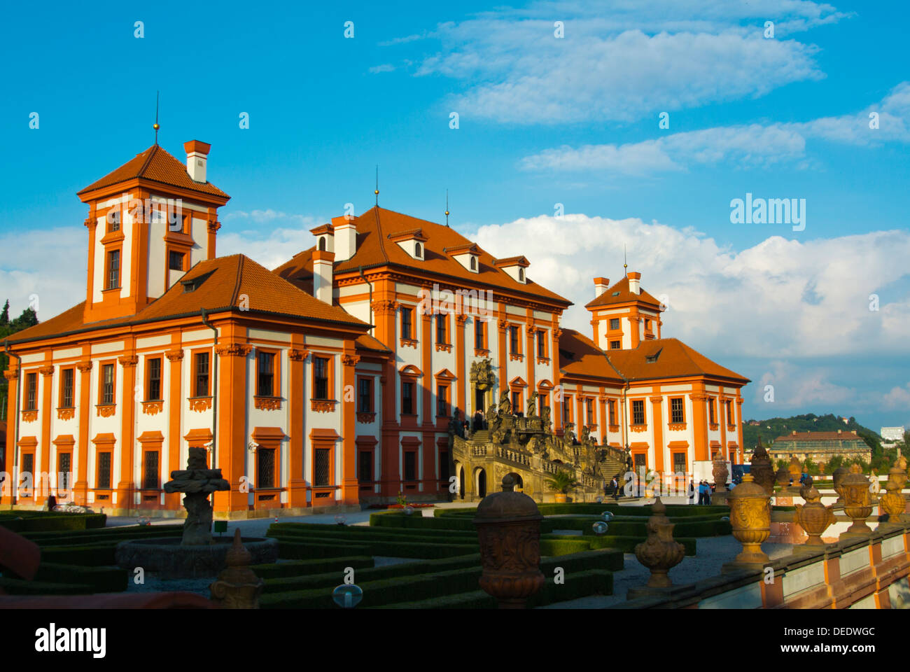 Zamek Troja Troja Troja Schloss (1691) Bezirk Prag Tschechische Republik Europa Stockfoto