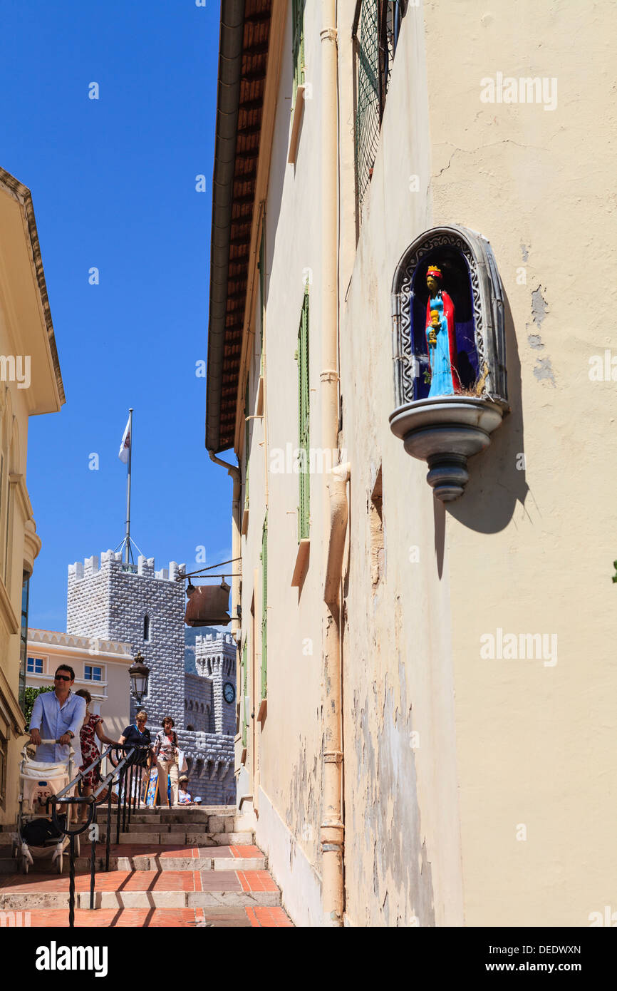 Die Altstadt, Monaco-Ville, Monaco, Europa Stockfoto