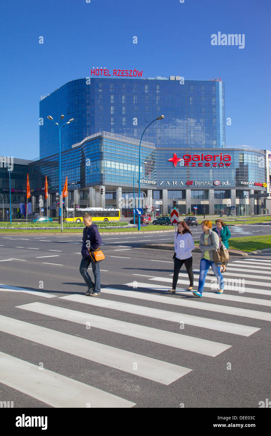 Galeria Einkaufszentrum, Rzeszow, Polen, Europa Stockfoto