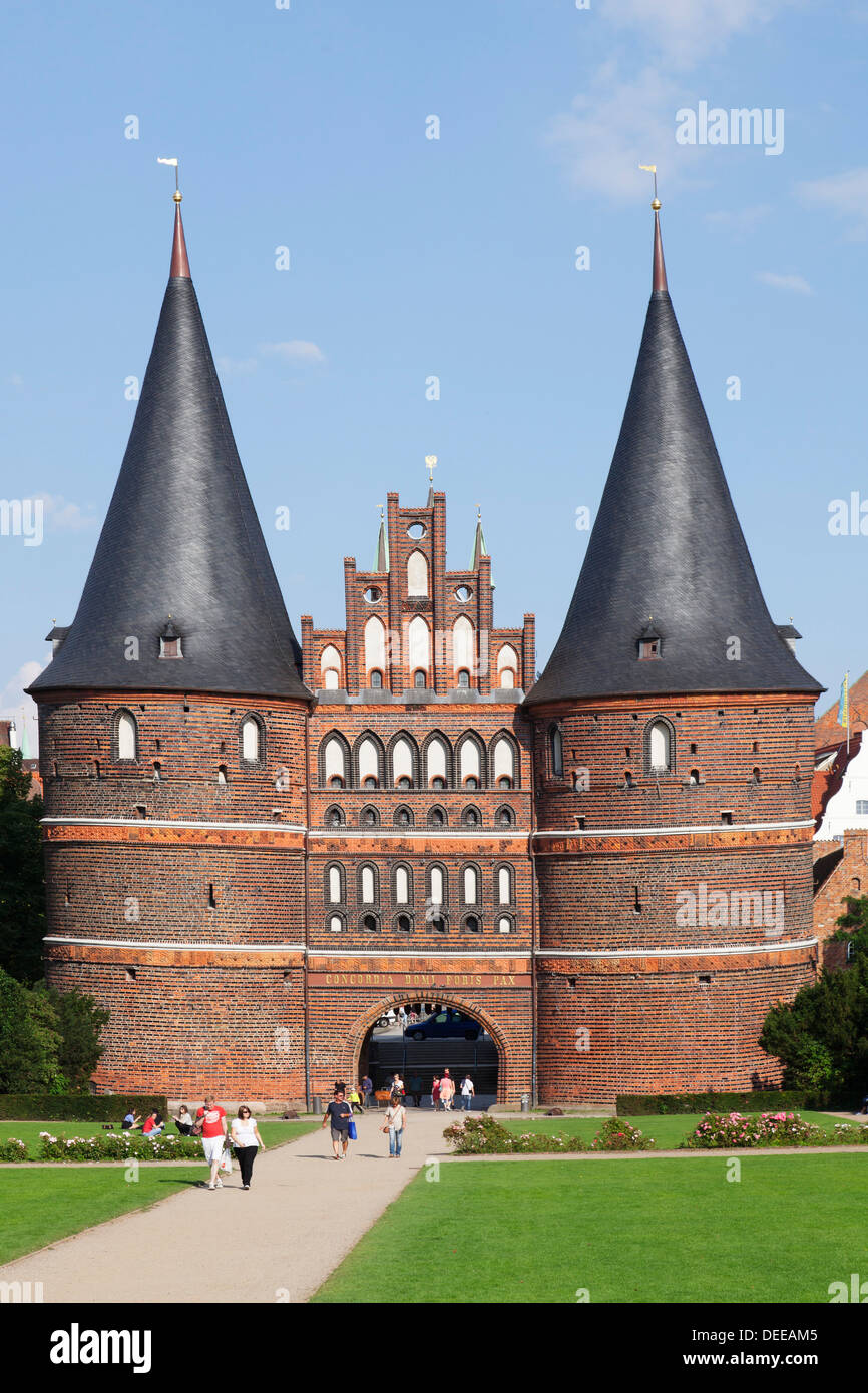 HolstentorTor, Lübeck, UNESCOWeltkulturerbe, Schleswig Holstein