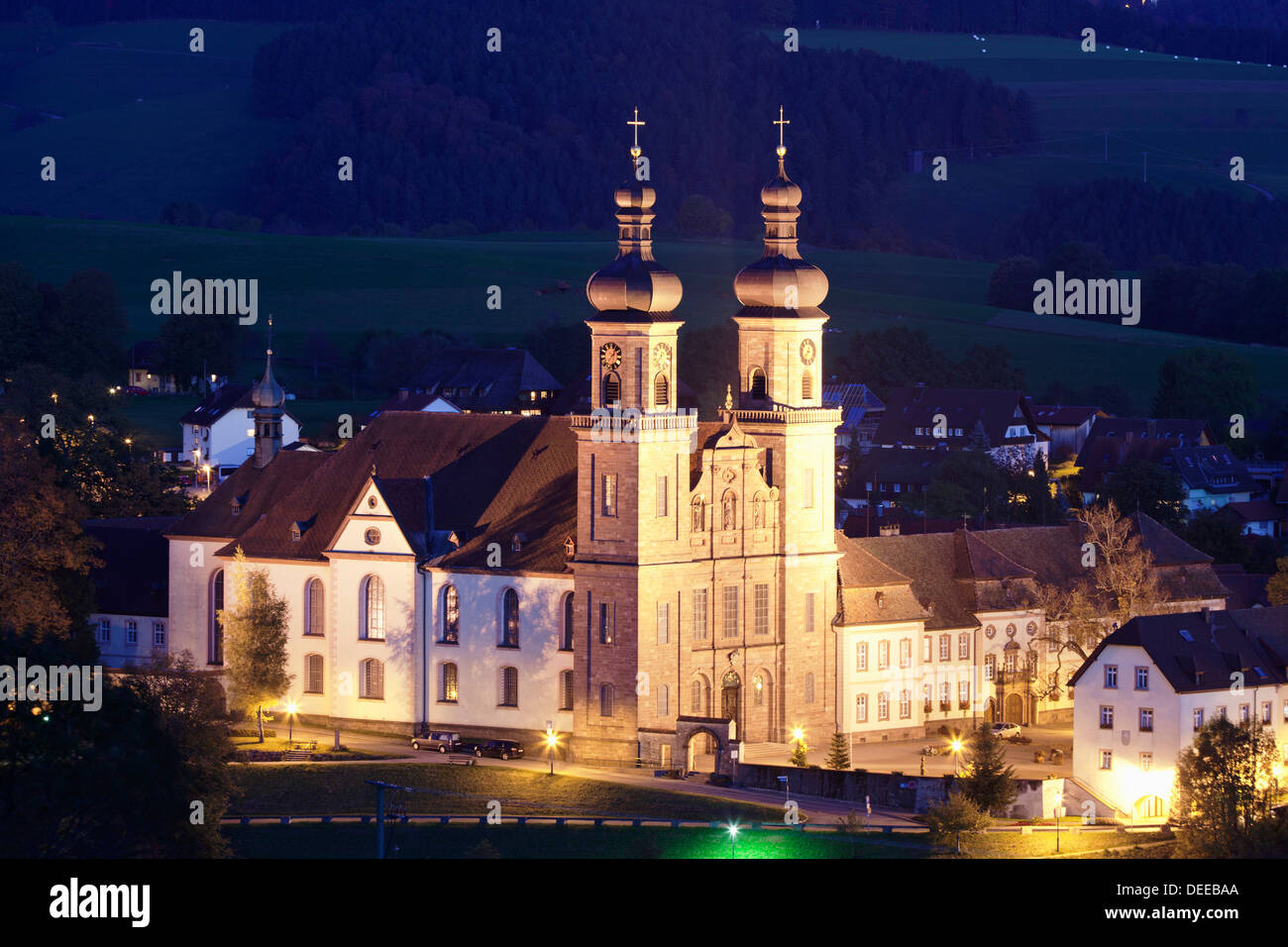 Klosterkirche, (Abtei von St. Peter), Glottertal, Schwarzwald, Baden-Württemberg, Deutschland, Europa Stockfoto