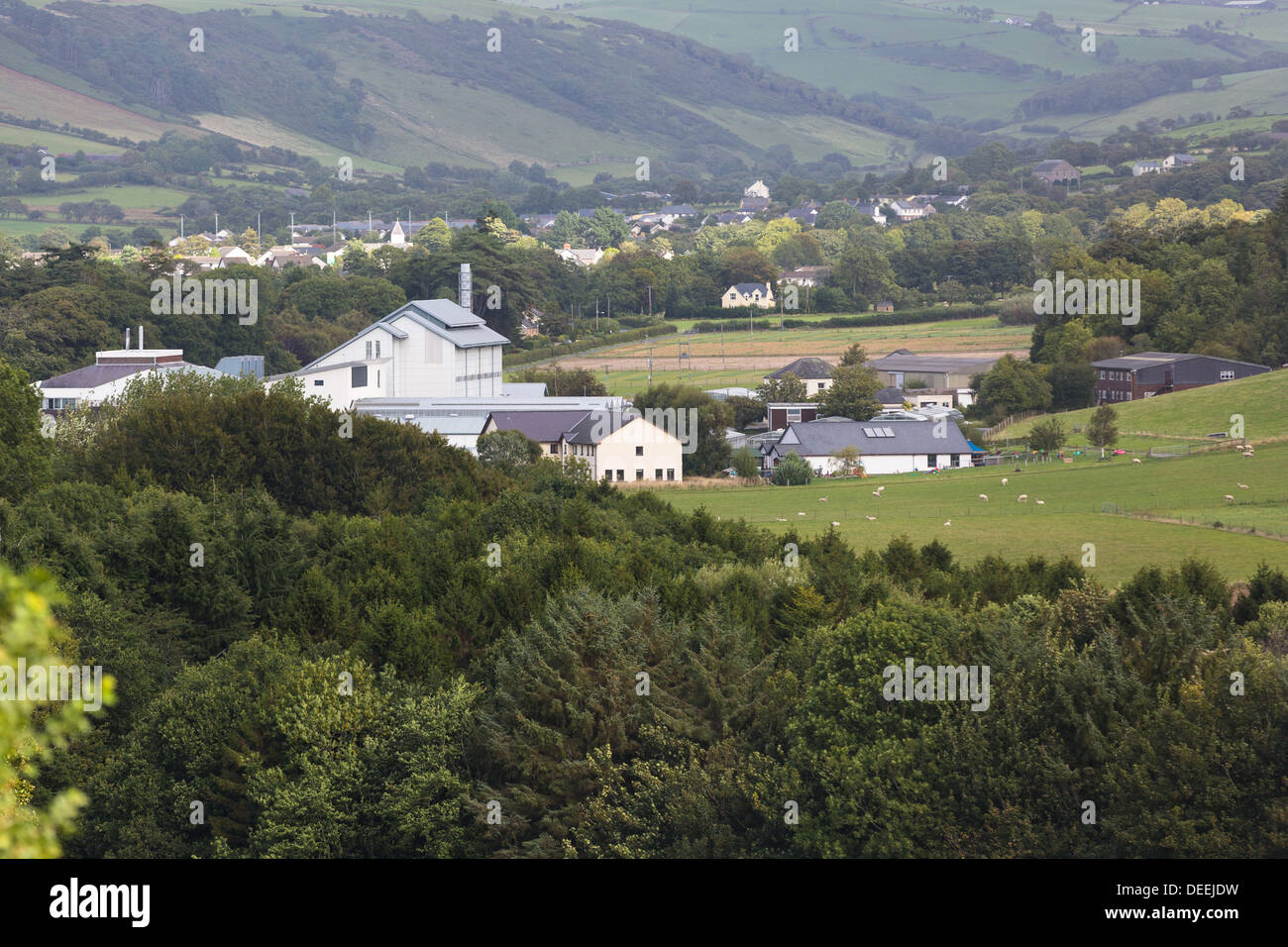 IBERS Aberystwyth University Pflanze Forschungseinrichtung an der Gogerddan, in der Nähe von Penrhyn-Coch in Mitte Wlaes. Stockfoto