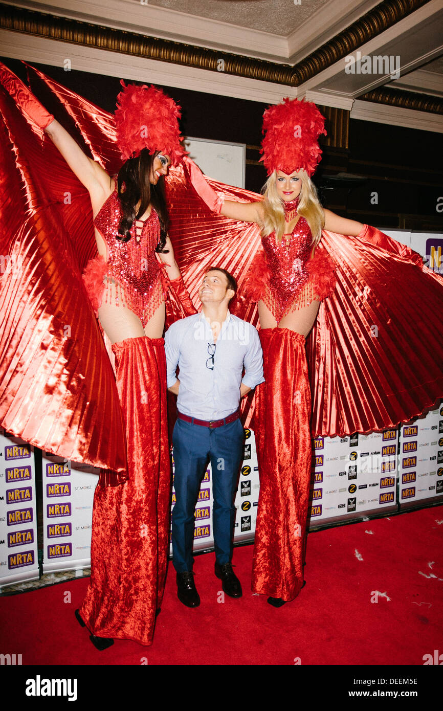 Joe Swash bei nationalen Reality TV Awards - Ankünfte Stockfoto
