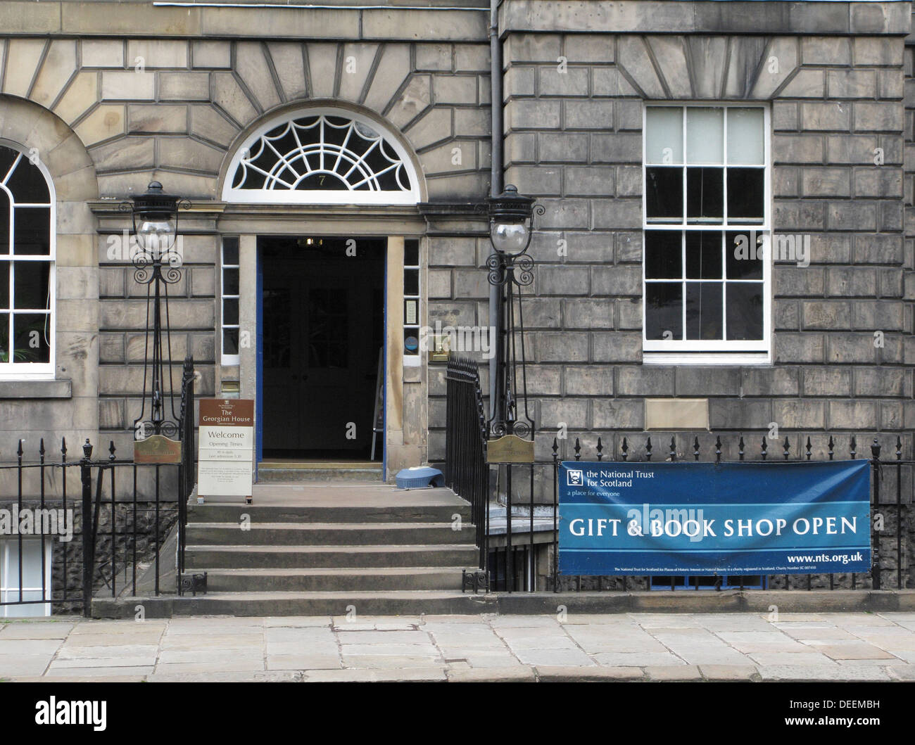 Das Georgian House, Charlotte Square, neue Stadt, Edinburgh, Schottland, UK Stockfoto