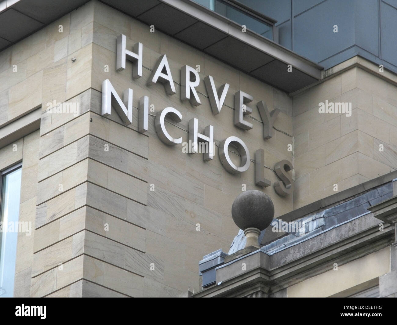Kaufhaus Harvey Nichols, St Andrew Square, Edinburgh, Scotland, UK Stockfoto