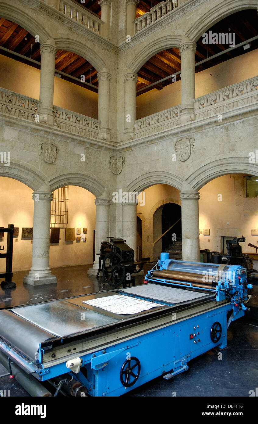 Fournier Karten Museum Bendana Palast Vitoria Gasteiz Alava Euskadi Spanien Stockfotografie Alamy