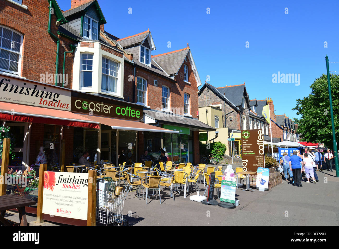 Avenue, Minehead, Somerset, England, Vereinigtes Königreich Stockfoto
