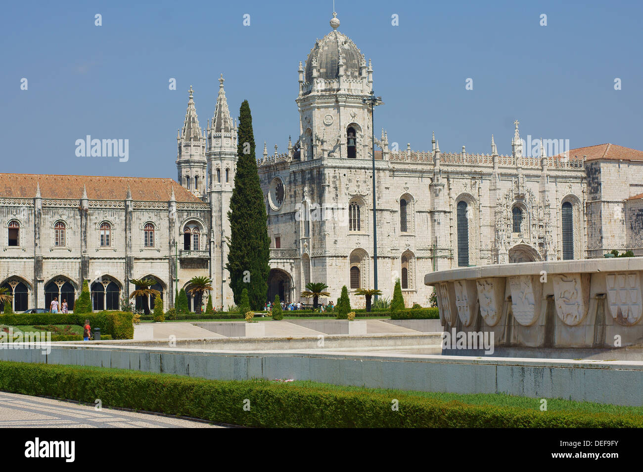 Stilvolle Mosteiro Dos Jernimos Lissabon Portugal Ebenbild