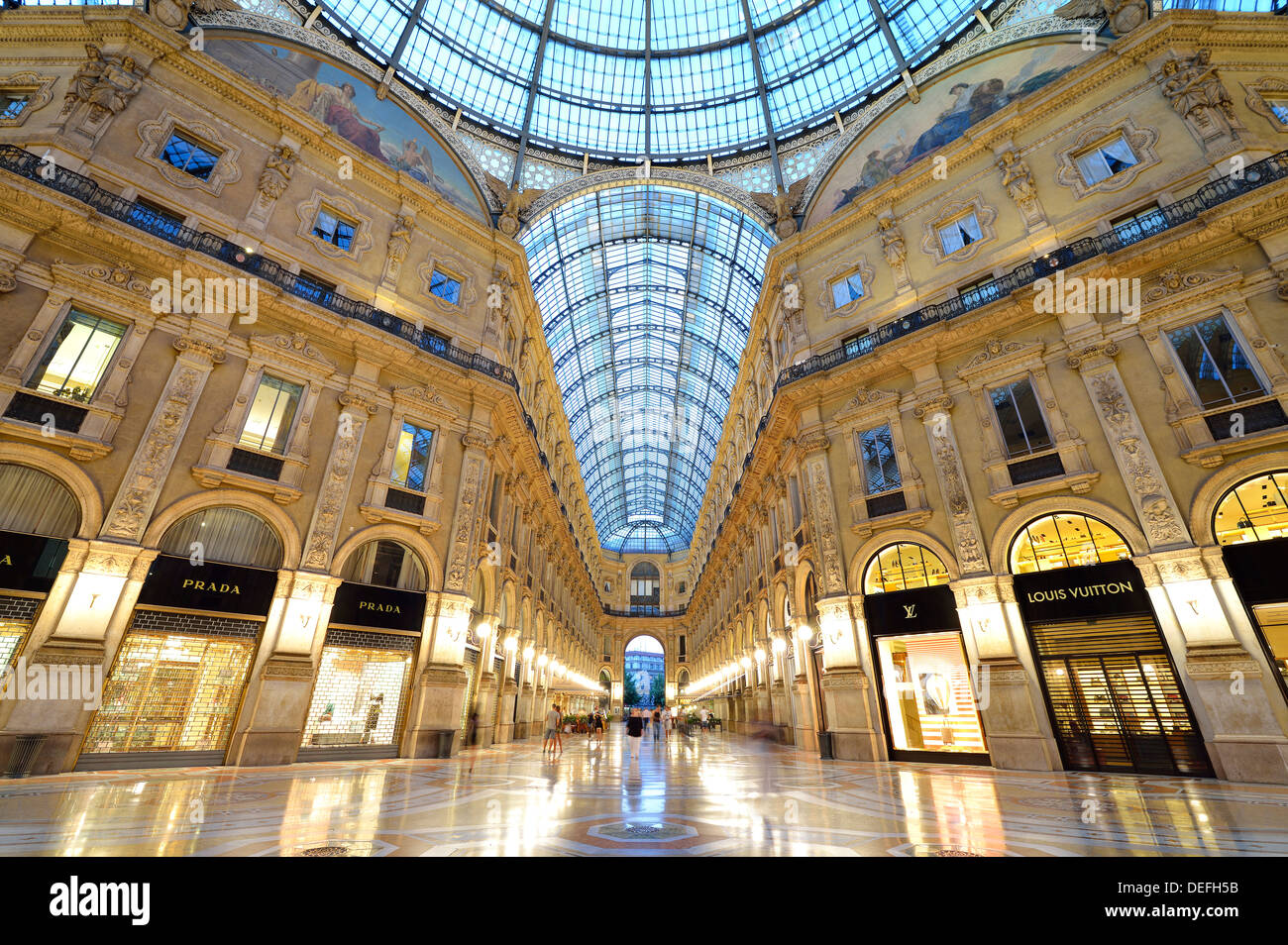 arcade Galleria Vittorio Emanuele II, Mailand, Lombardei