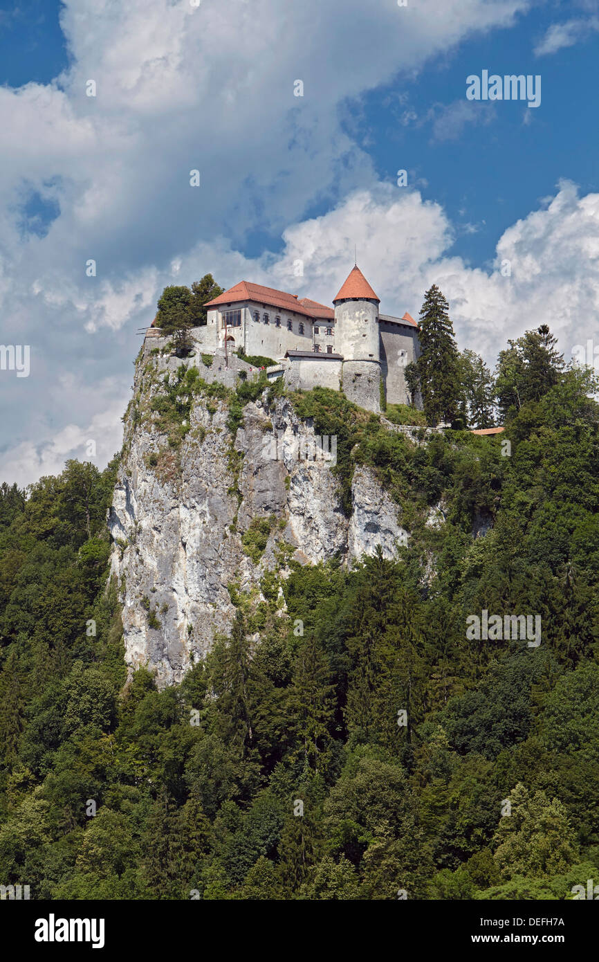 Bled Castle, Bled, Oberkrain, Slowenien Stockfoto