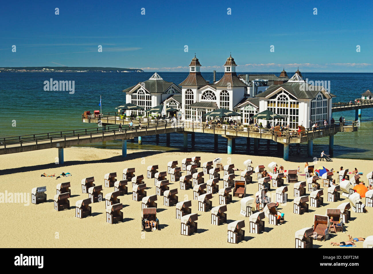 Seebruecke Sellin, Sellin, Rügen Insel (Insel Rügen), Mecklenburg