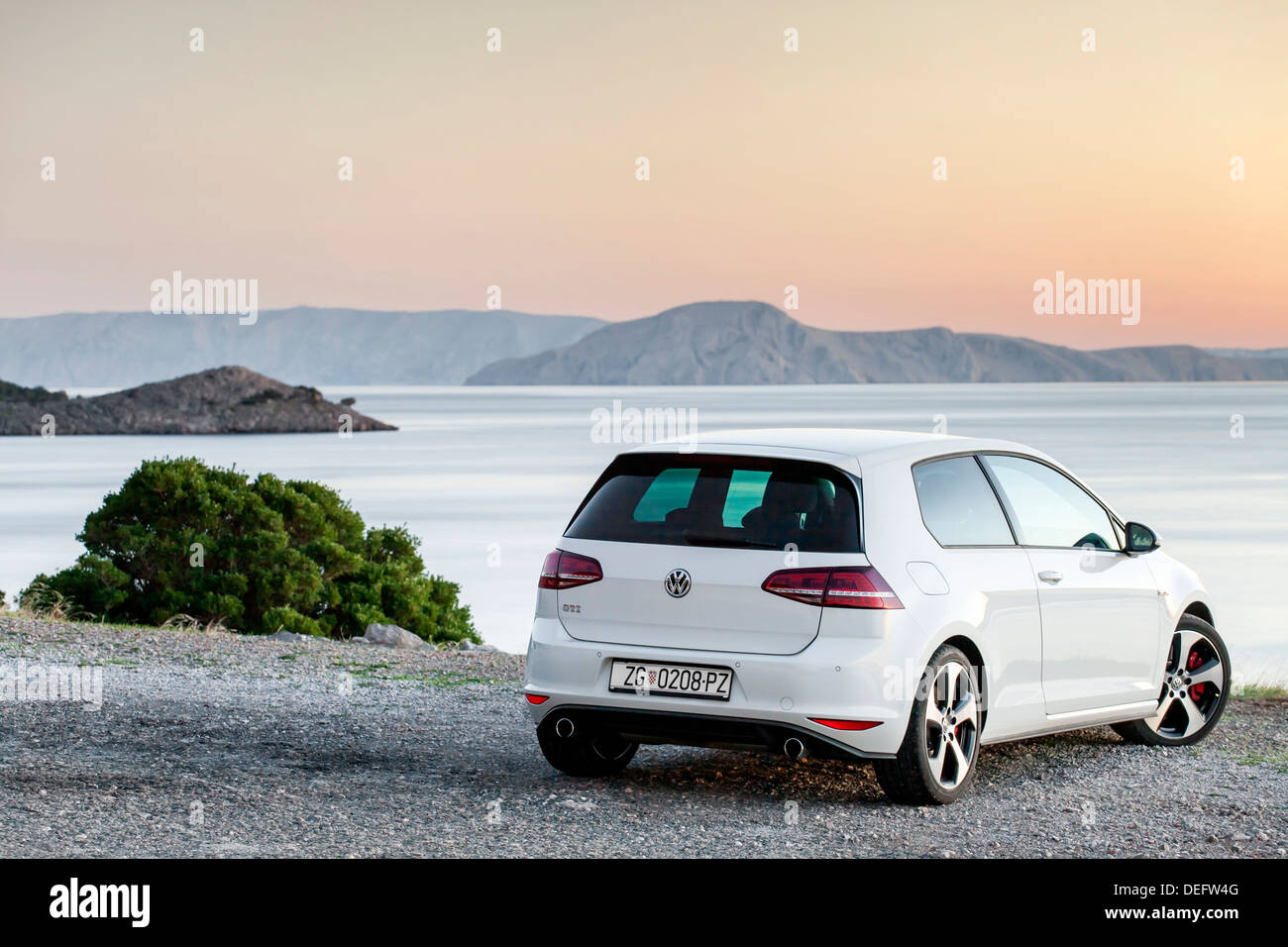 Volkswagen Golf VII GTI Performance Stockfoto