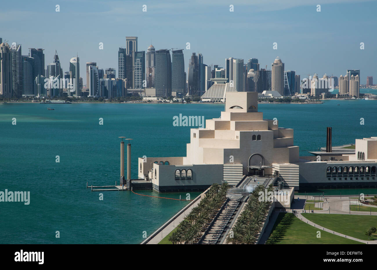 Museum für islamische Kunst, Doha, Katar, Nahost Stockfoto