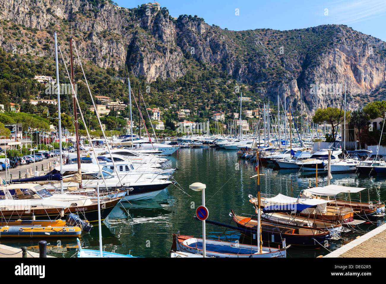 Beaulieu-Sur-Mer, Alpes-Maritimes, Provence, Cote d ' Azur, Côte d ' Azur, Frankreich Stockfoto