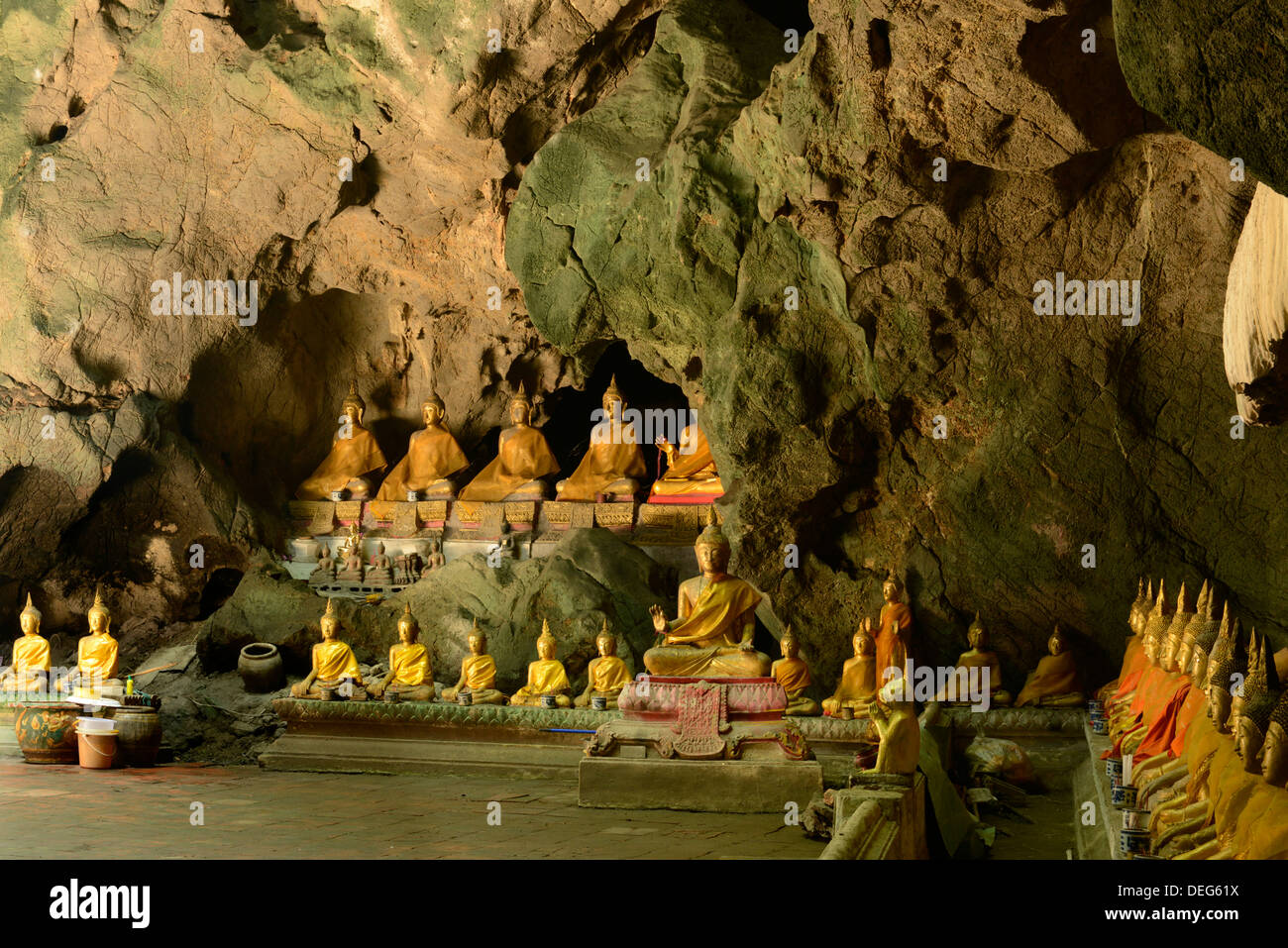 Kao Luang Höhlen, Petchaburi, Thailand, Südostasien, Asien Stockfoto