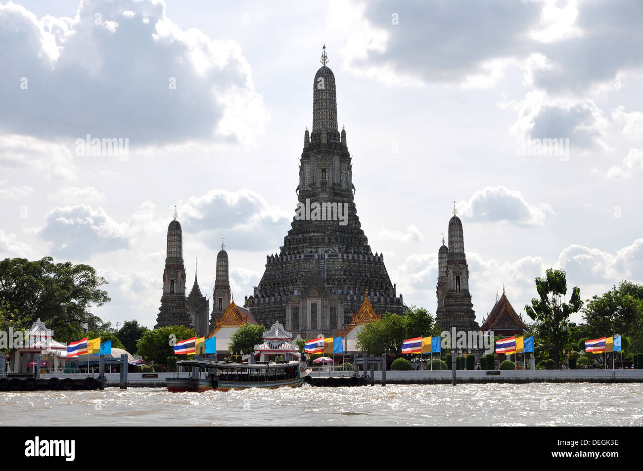Wat Arun Tempel in Bangkok Thailand Stockfoto