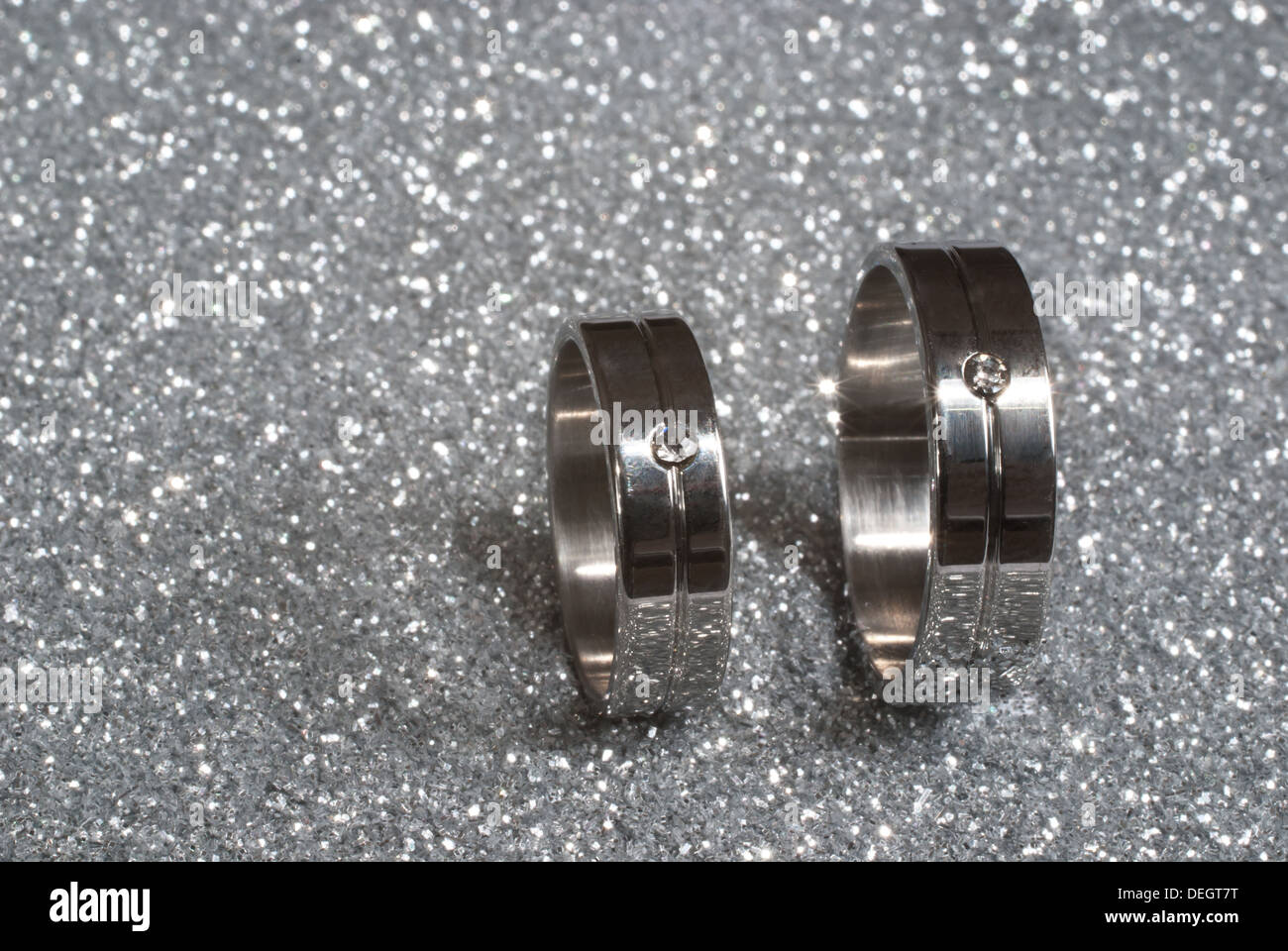 Ringe Stockfoto