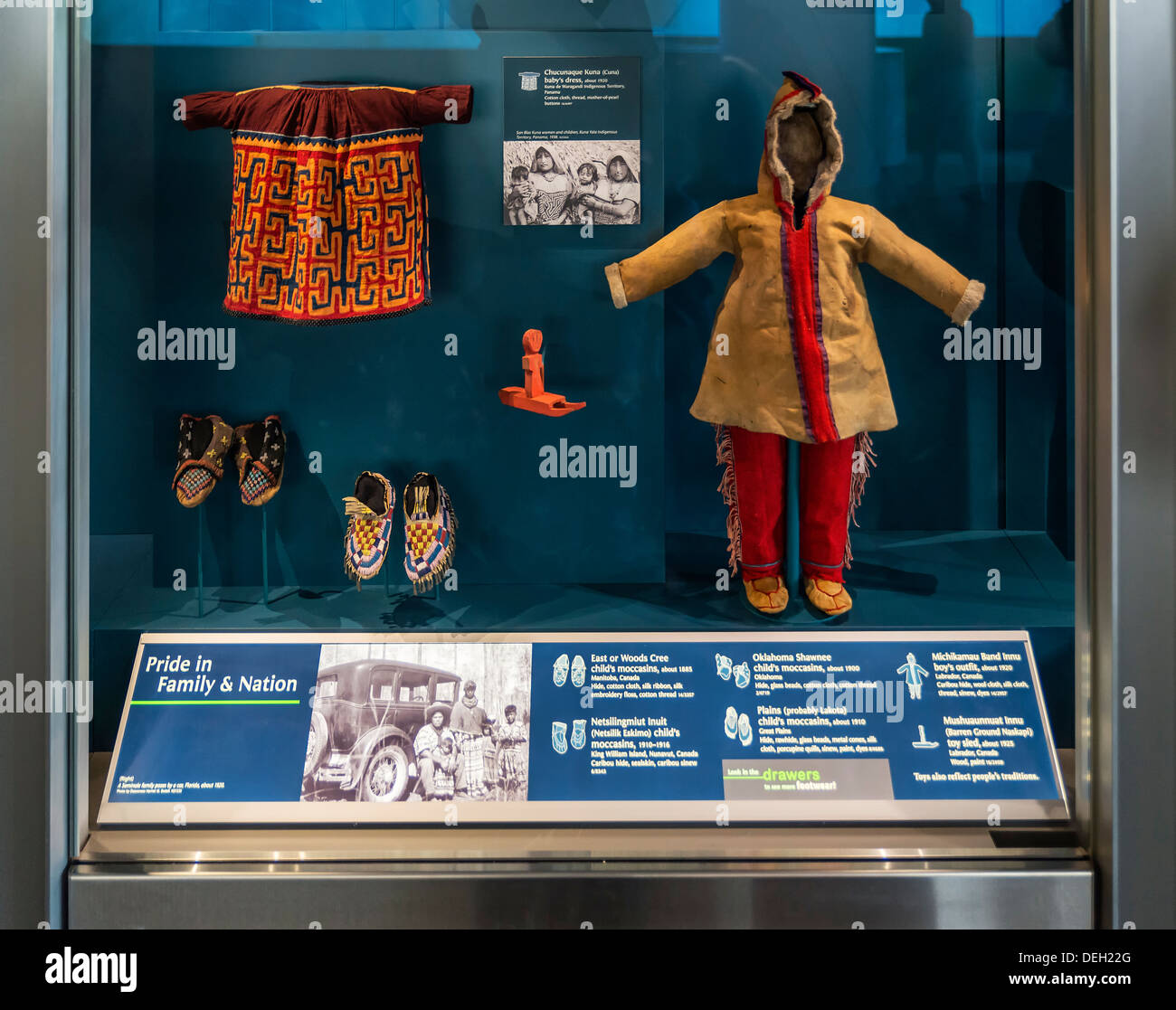 Das Nationale Museum der Amerikanischen Indianer, Washington DC, USA Stockfoto