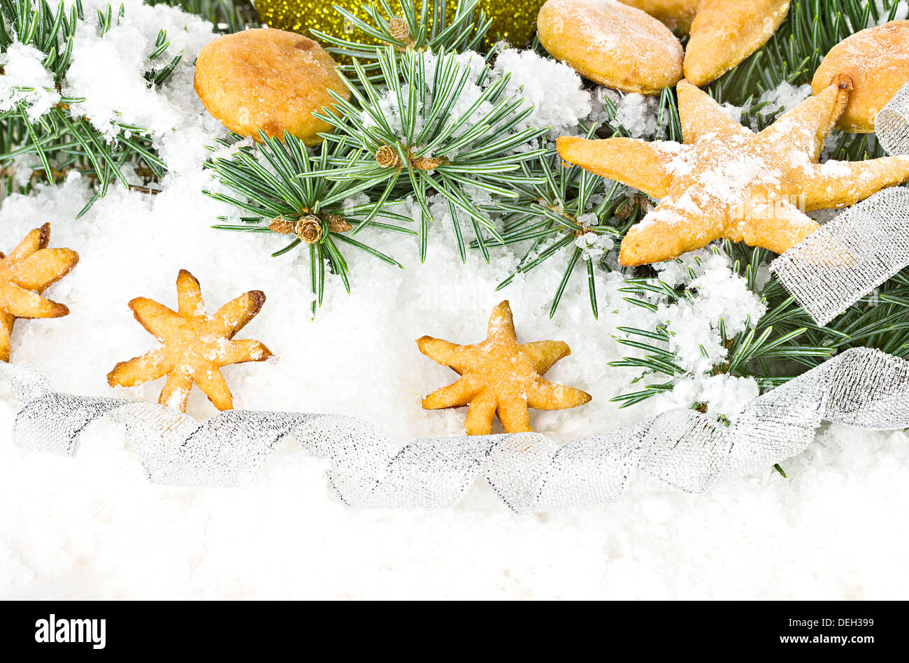 Lebkuchen, Weihnachten Stockfoto