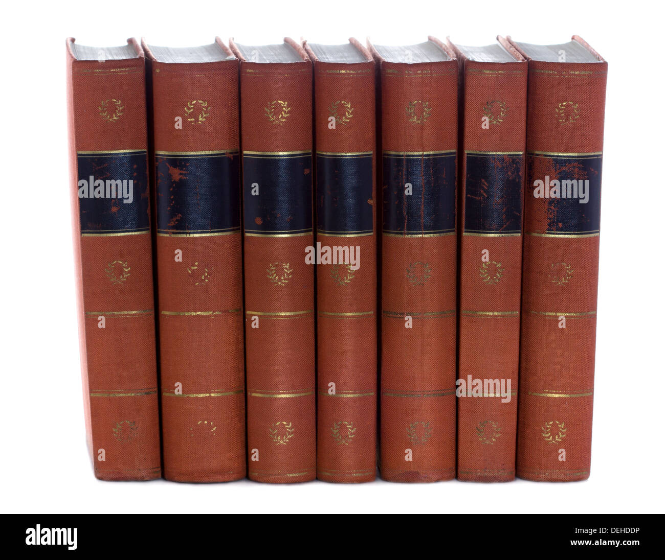 Vintage books in pile -Fotos und -Bildmaterial in hoher Auflösung – Alamy