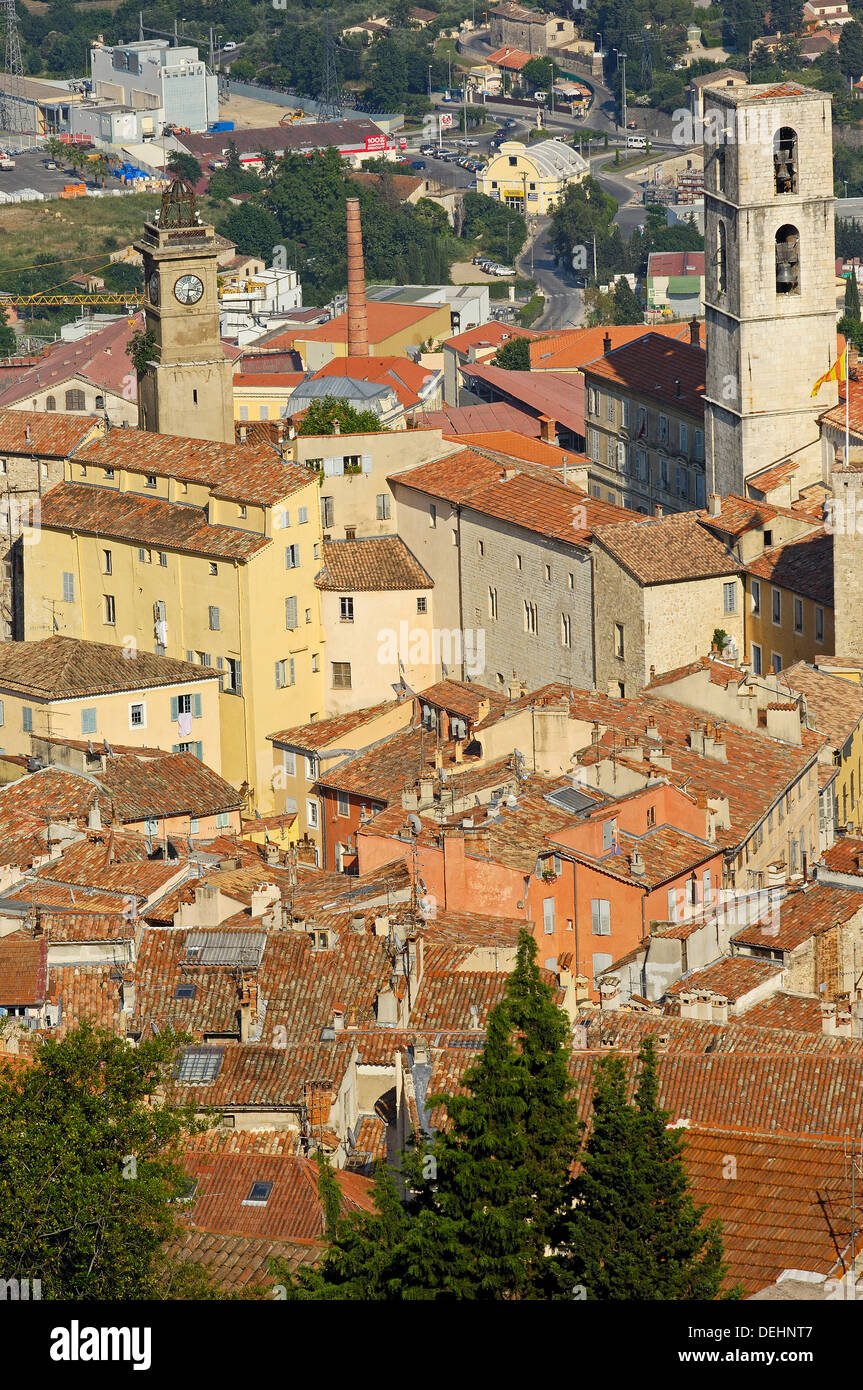 Grasse (weltweite Hauptstadt der Parfümerie), Alpes-Maritimes, cote d ' Azur, Côte d ' Azur, Frankreich Stockfoto